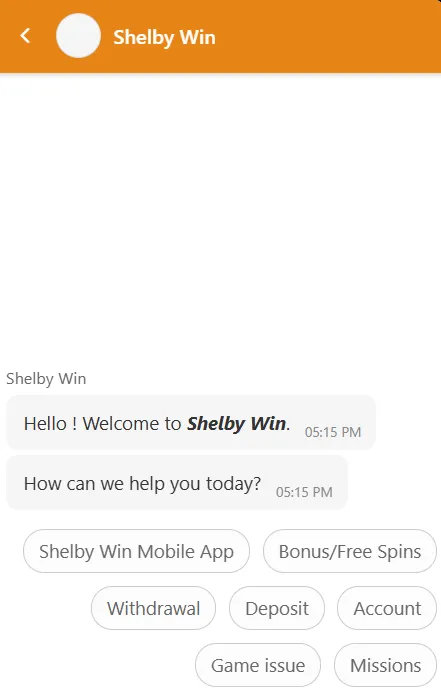 ShelbyWin Casino Support